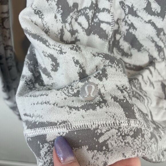 Lululemon Its Rulu Run Long Sleeve Shirt‎ W3GP3S Liquidize Camo Size 6 - Picture 9 of 9